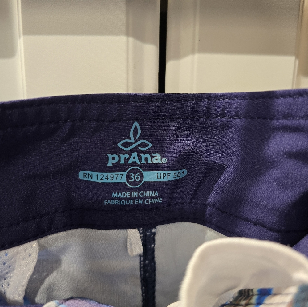 Prana Mens Shorts - Picture 3 of 5